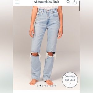 The 90s Straight ultra high rise